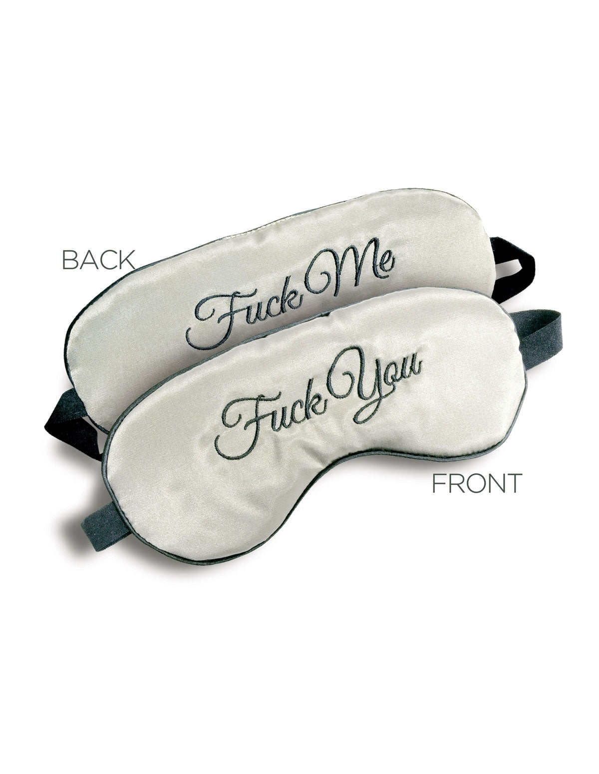 Fuck Me, Fuck You Reversible Blindfold - INTIMATE