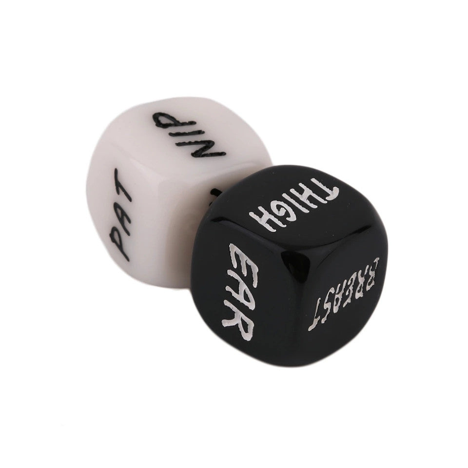 Black & White sex dice - INTIMATE