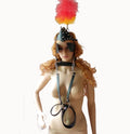 Pony Play Head Harness with Bit Gag