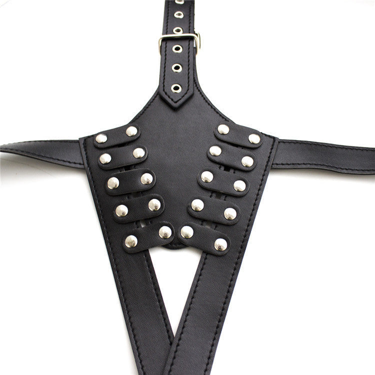 Womens Bondage Chastity Harness
