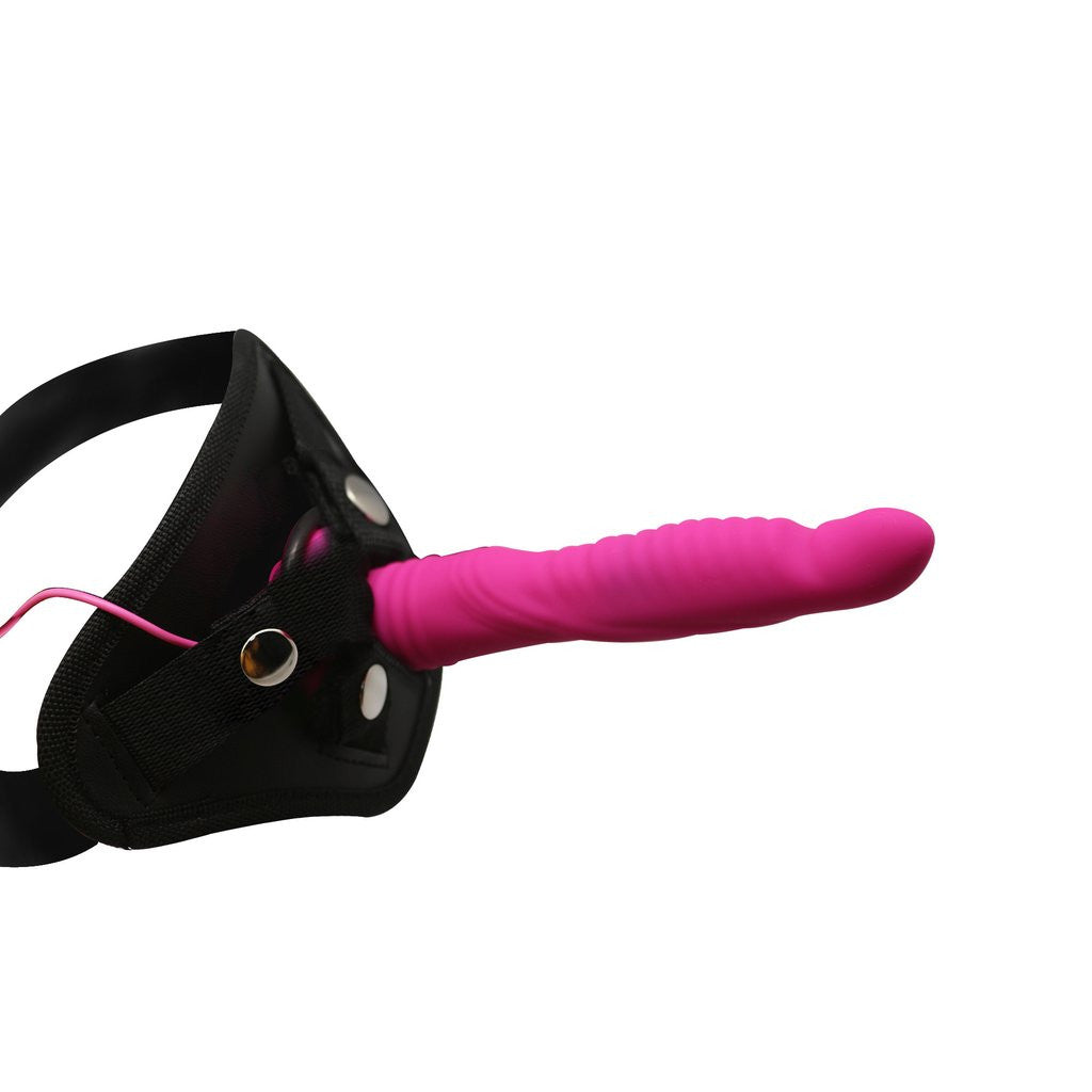 Strap On Ripple Dildo Vibe