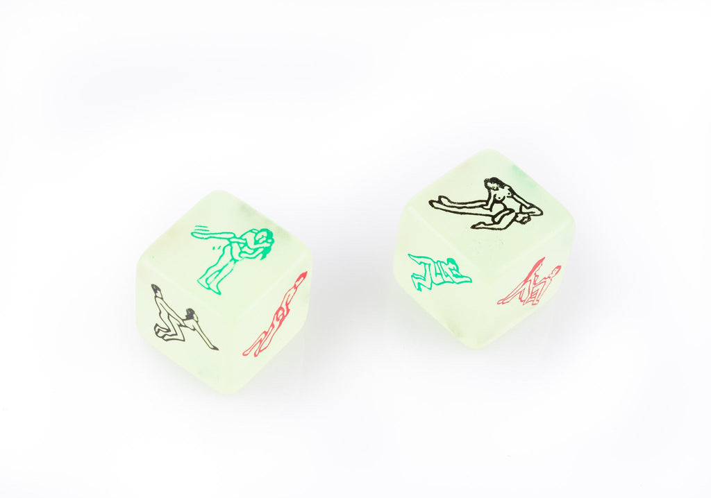 Glow In The Dark Sex Position Dice - INTIMATE