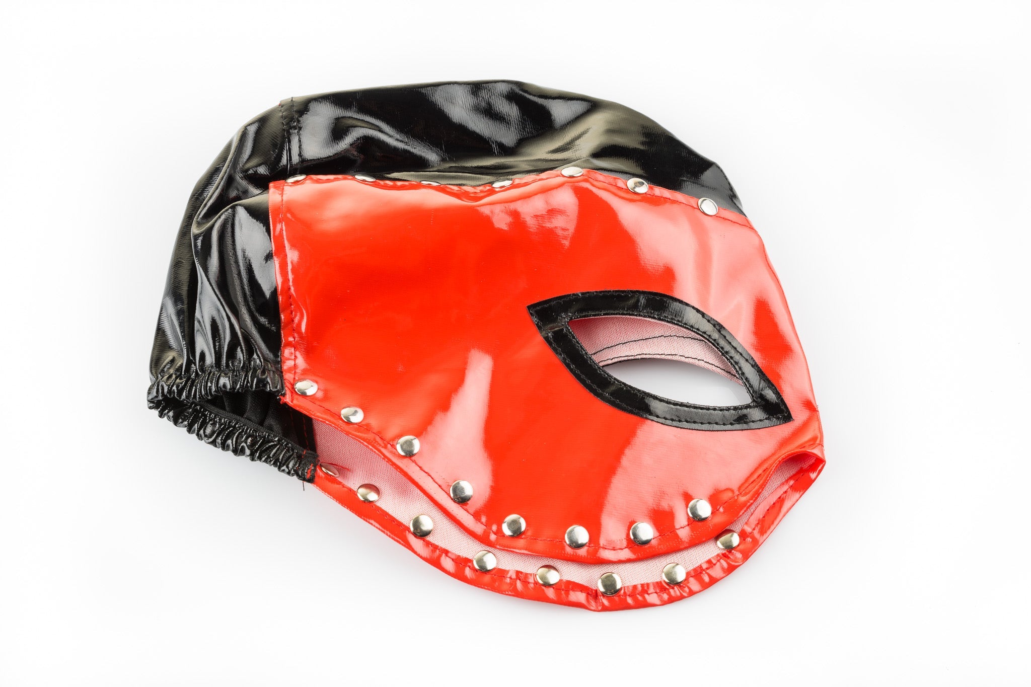 Red & Black PVC Mask