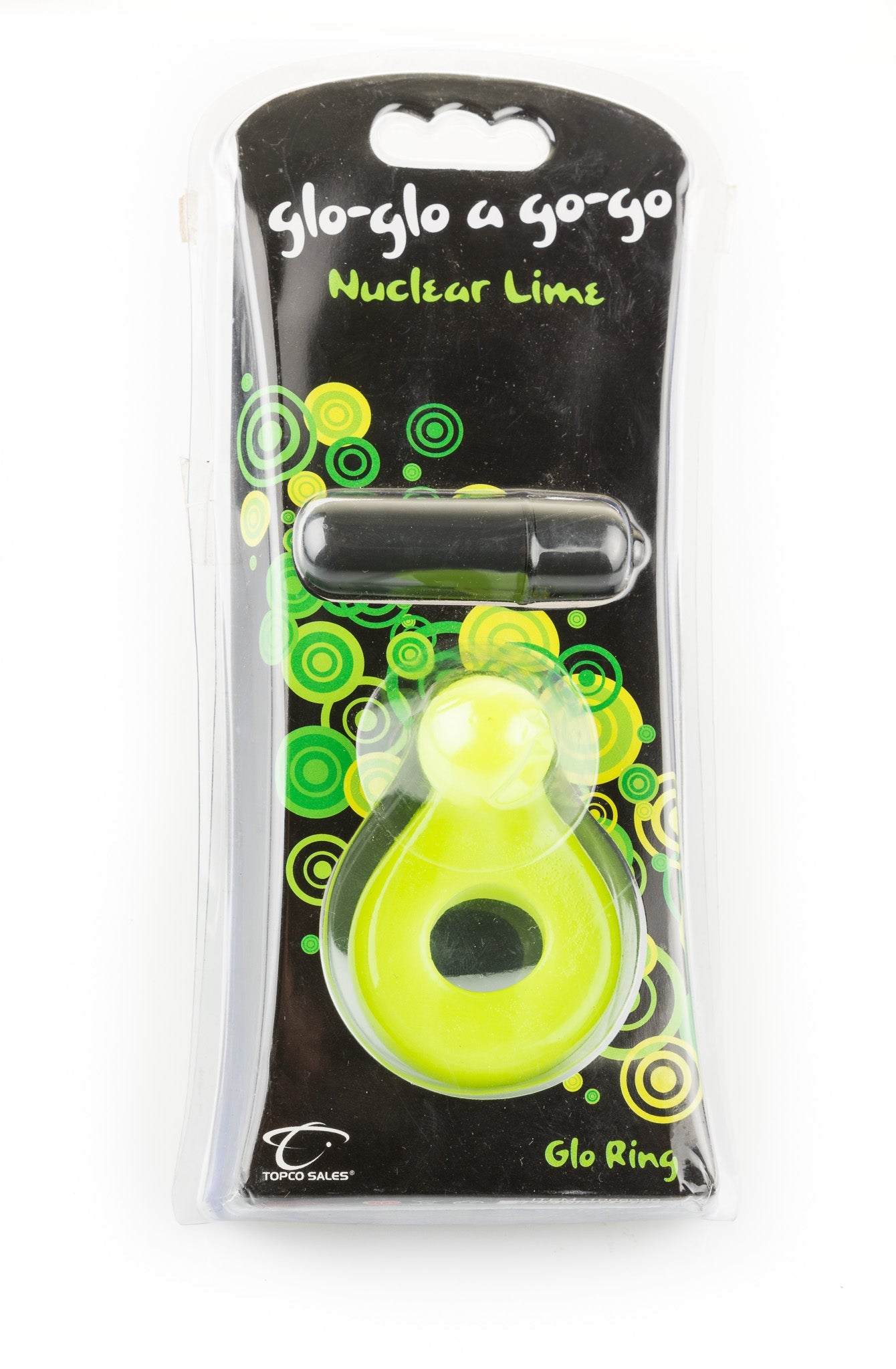 Glo-Glo a Go-Go Vibrating Cock Ring - INTIMATE
