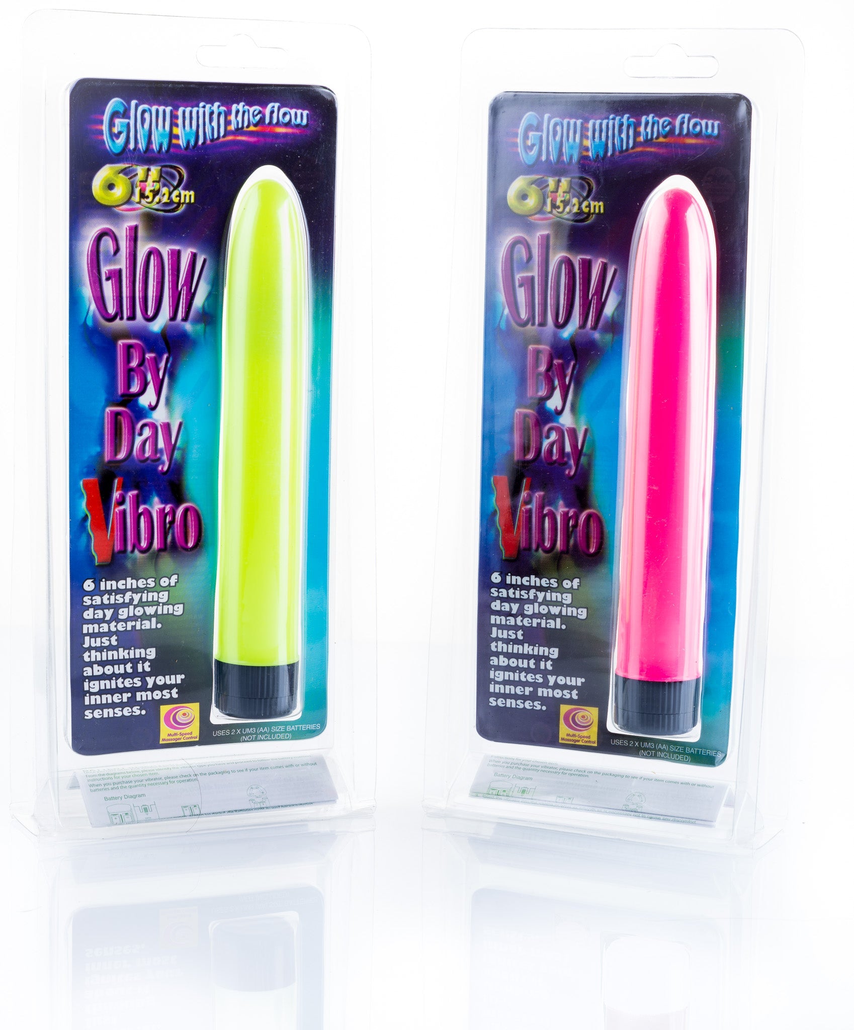 Glow With The Flow 6 Inch Bullet Vibrator - INTIMATE