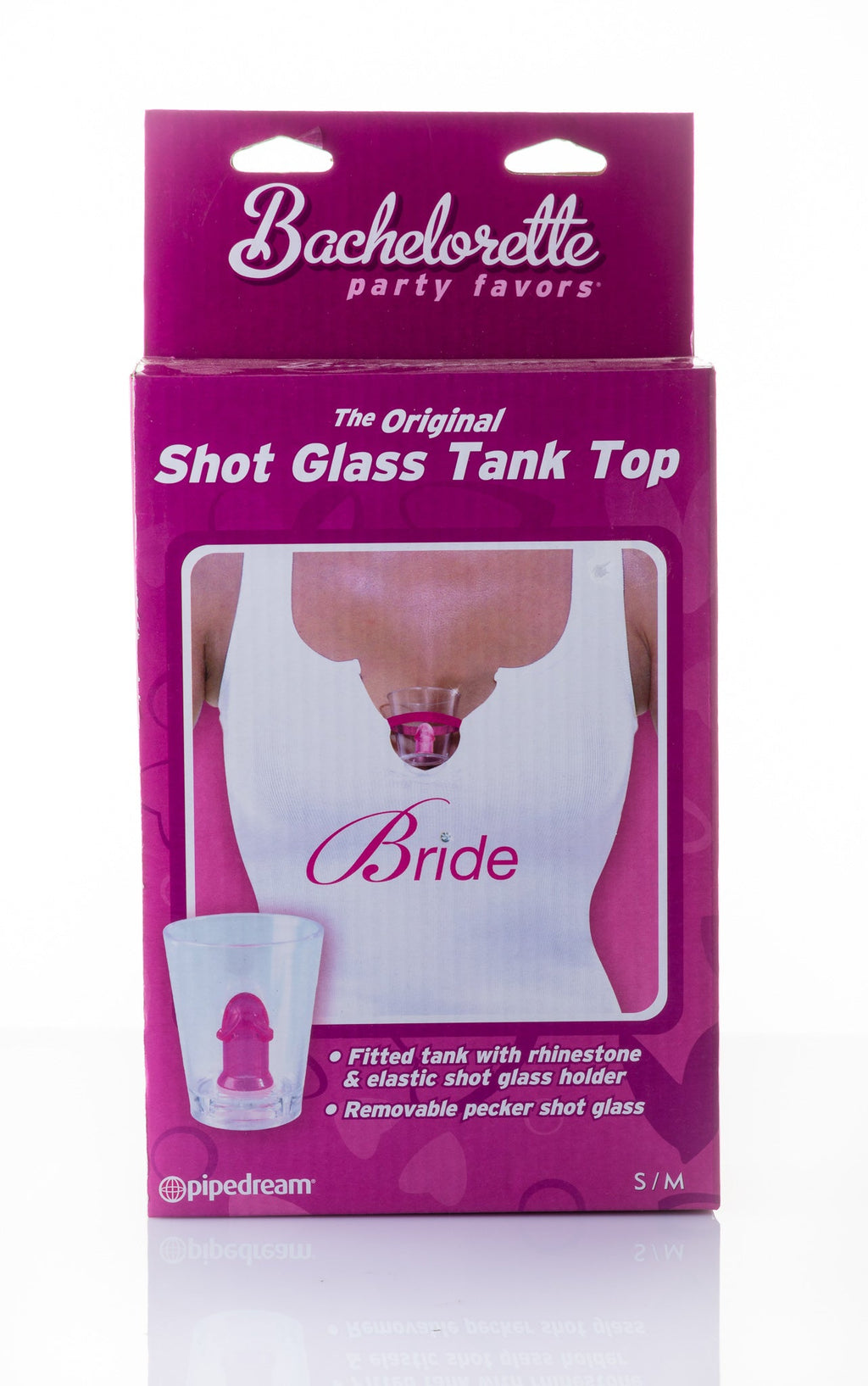 Bachelorette Party Favors - Shot Glass Tank Top - INTIMATE