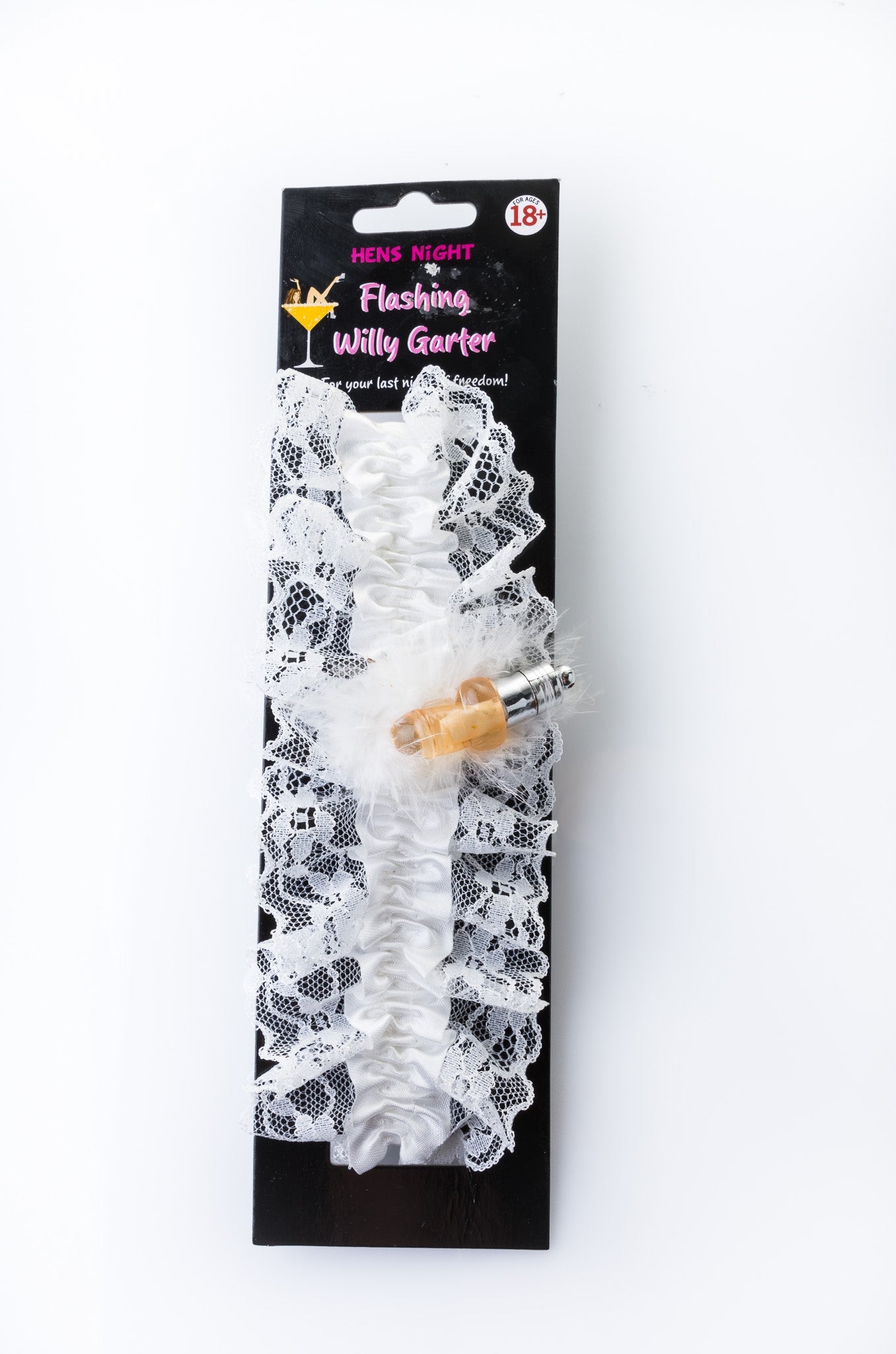 Hens Night Flashing Willy Garter - INTIMATE