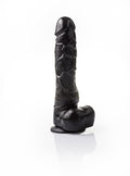 Realistic Suction Cup Black Dildo