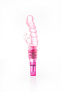 Jelly G-Spot Vibrator With Tickler