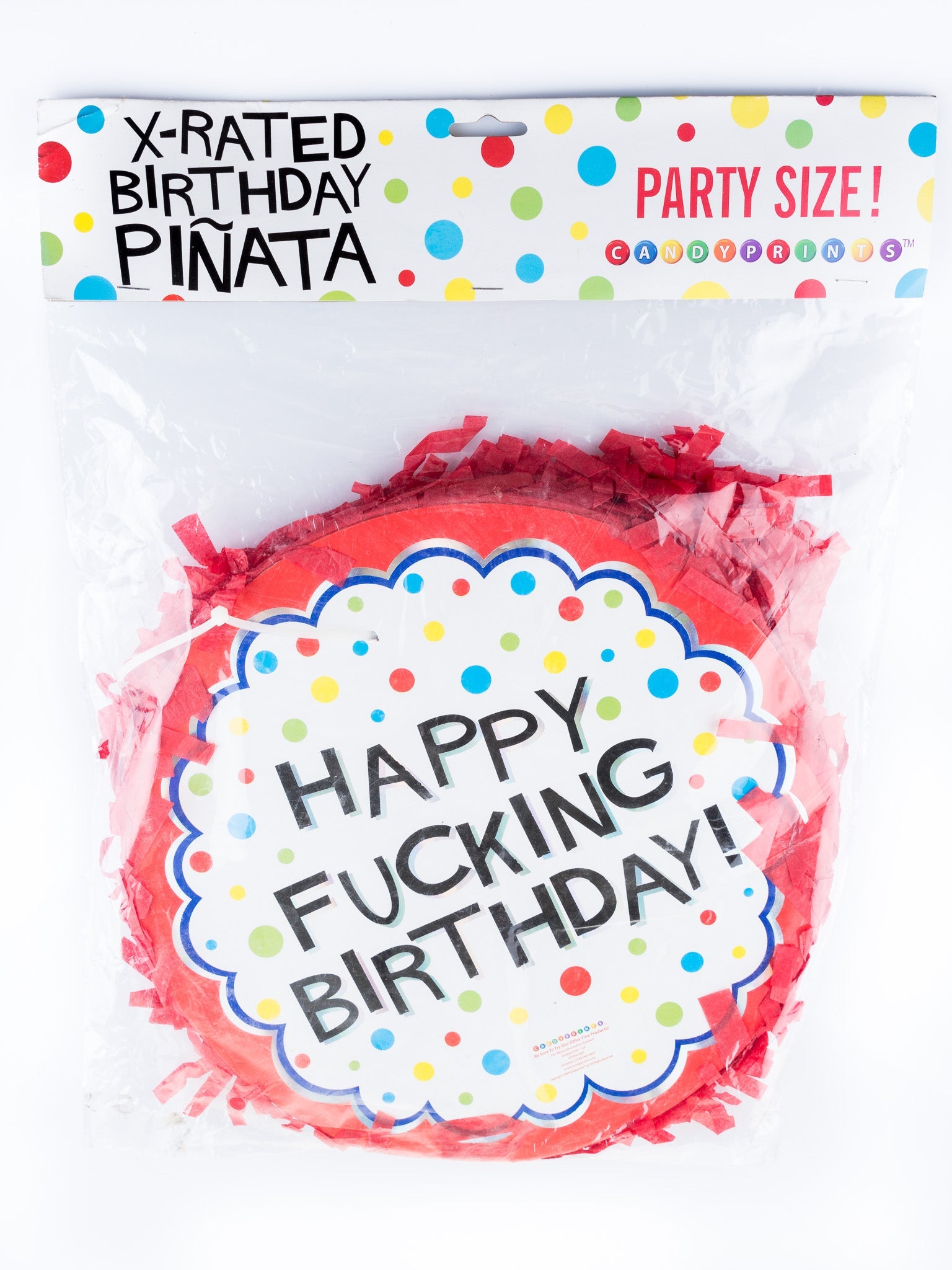 X-Rated Birthday Piñata - Happy fucking birthday