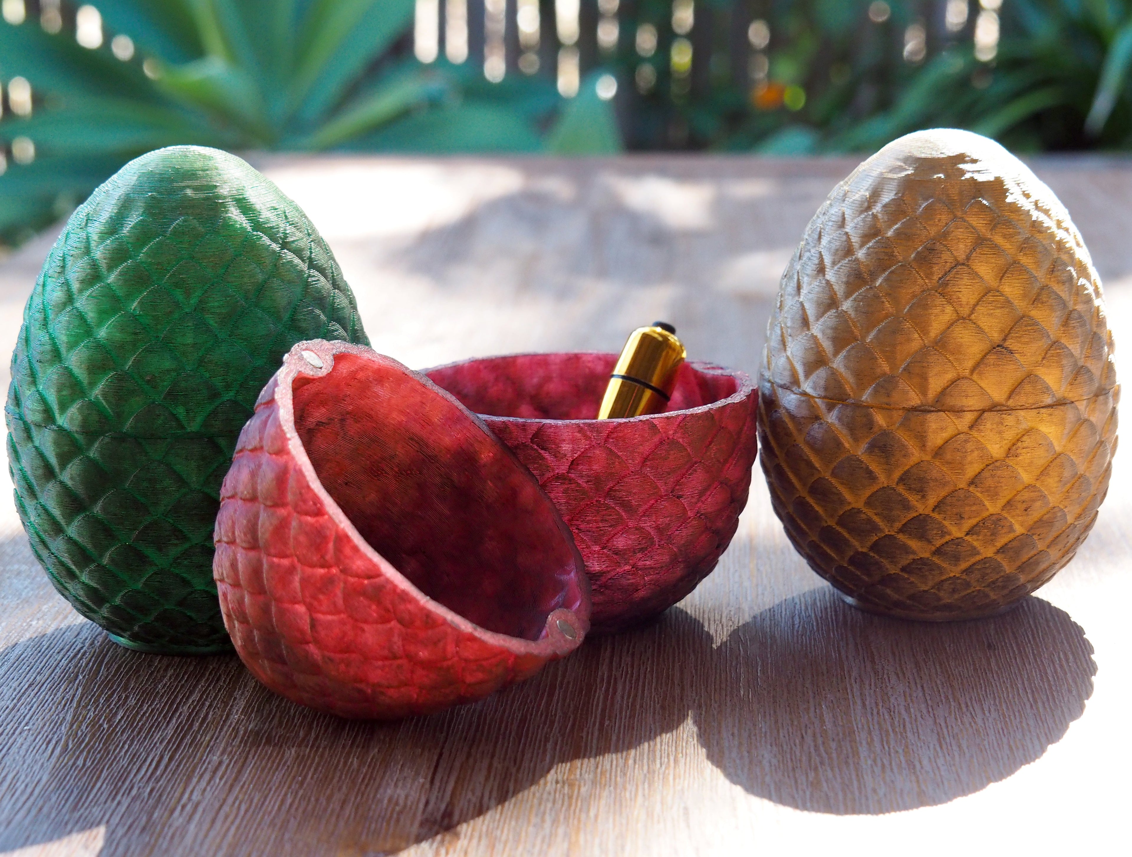 Dragon Egg Bullet Vibrator Container – INCLUDES VIBRATOR - INTIMATE