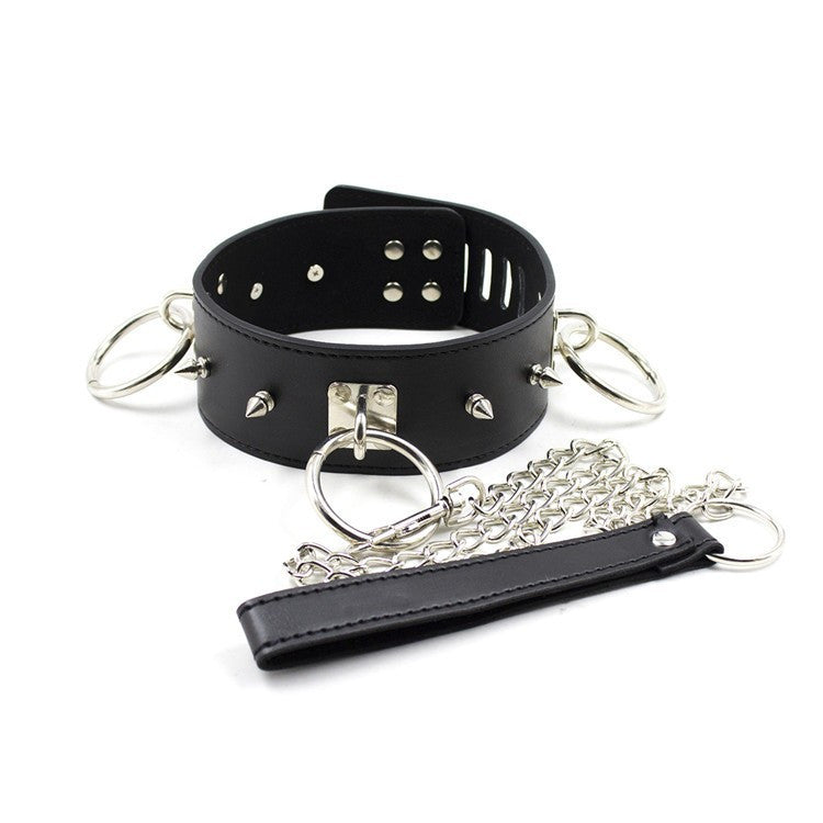 Metal Ring Collar & Leash