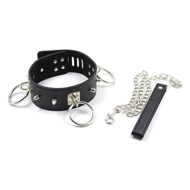 Metal Ring Collar & Leash