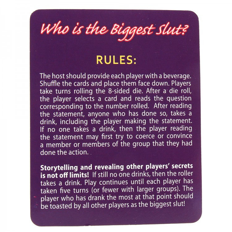Who Is The BIGGEST SLUT?