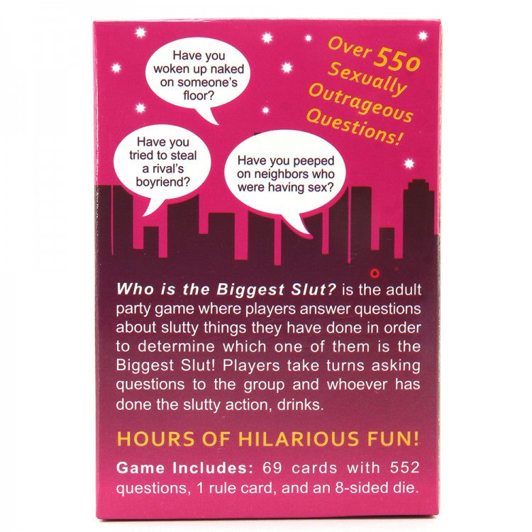 Who Is The BIGGEST SLUT?