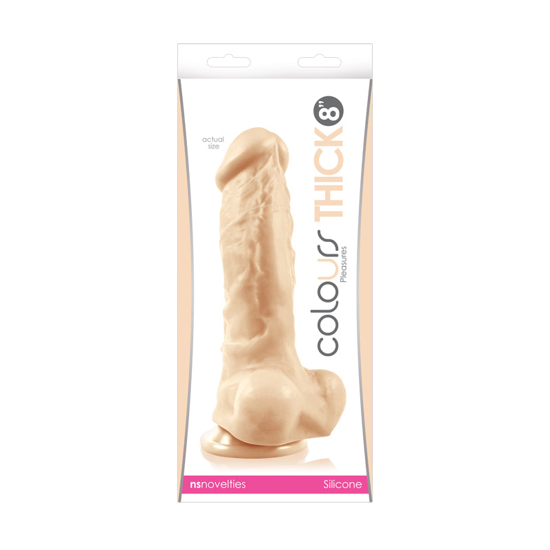 Colours Pleasure Thick 8" - INTIMATE