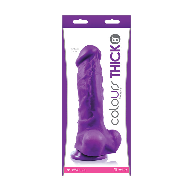 Colours Pleasure Thick 8" - INTIMATE