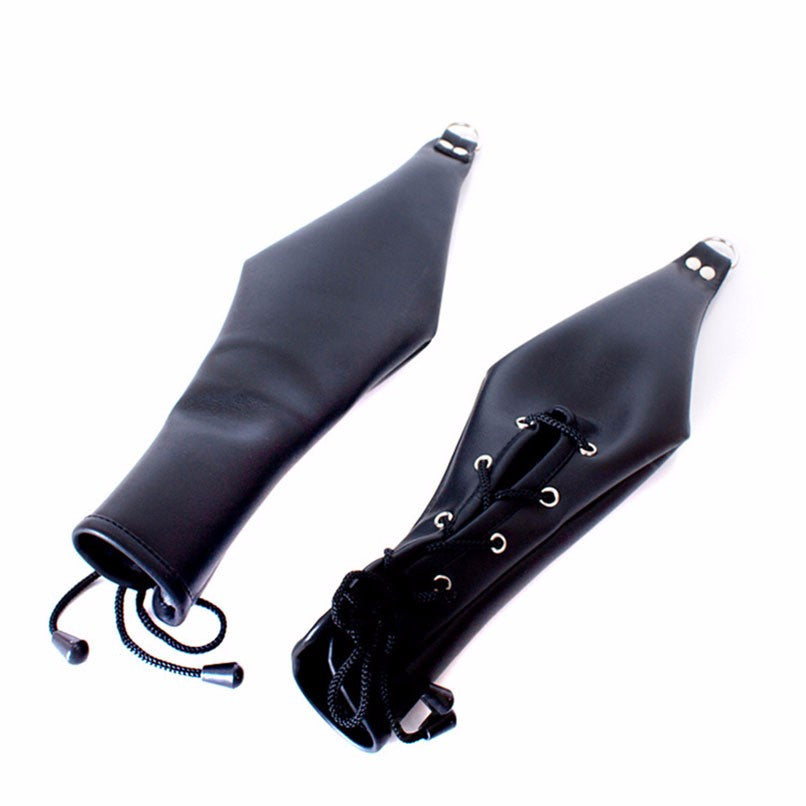 Leather Restraint Mittens