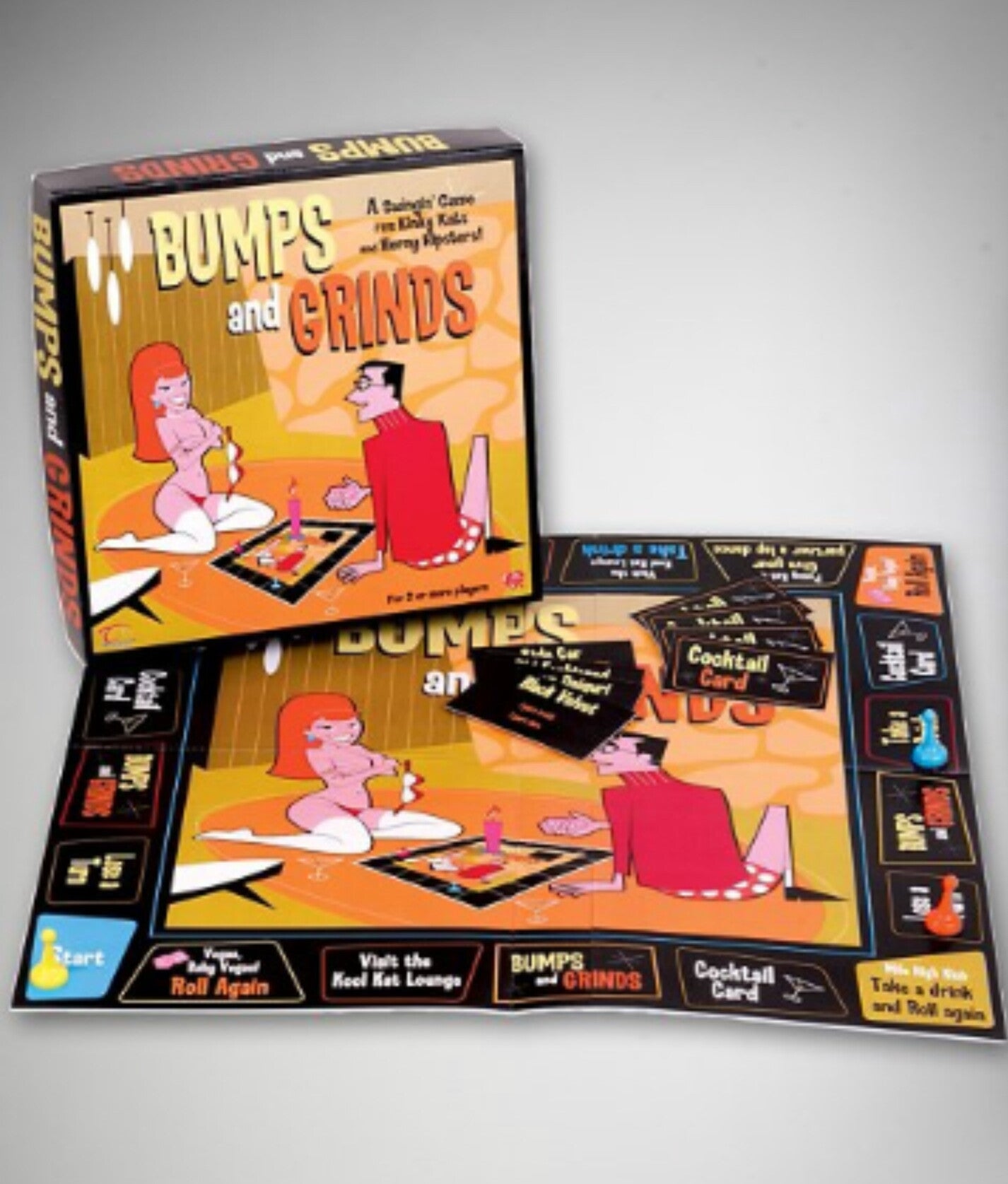 Bumps & Grinds Board Game - INTIMATE