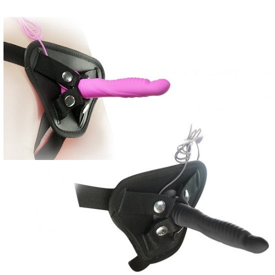 Strap On Ripple Dildo Vibe