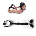 Easy Breathe Ball Gag to Wrist Restraint - INTIMATE