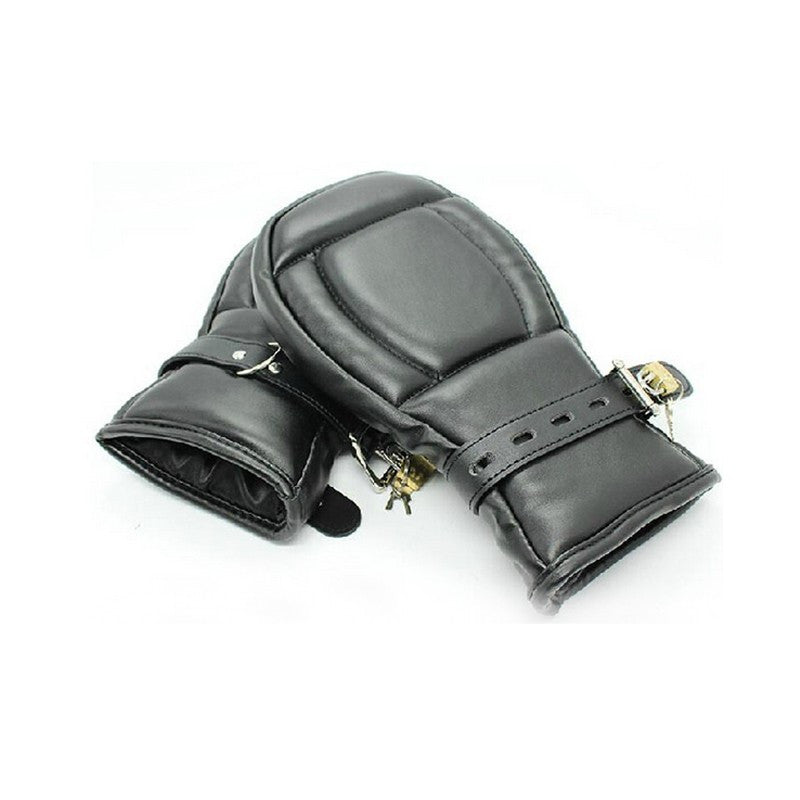 Leather Bondage Mittens