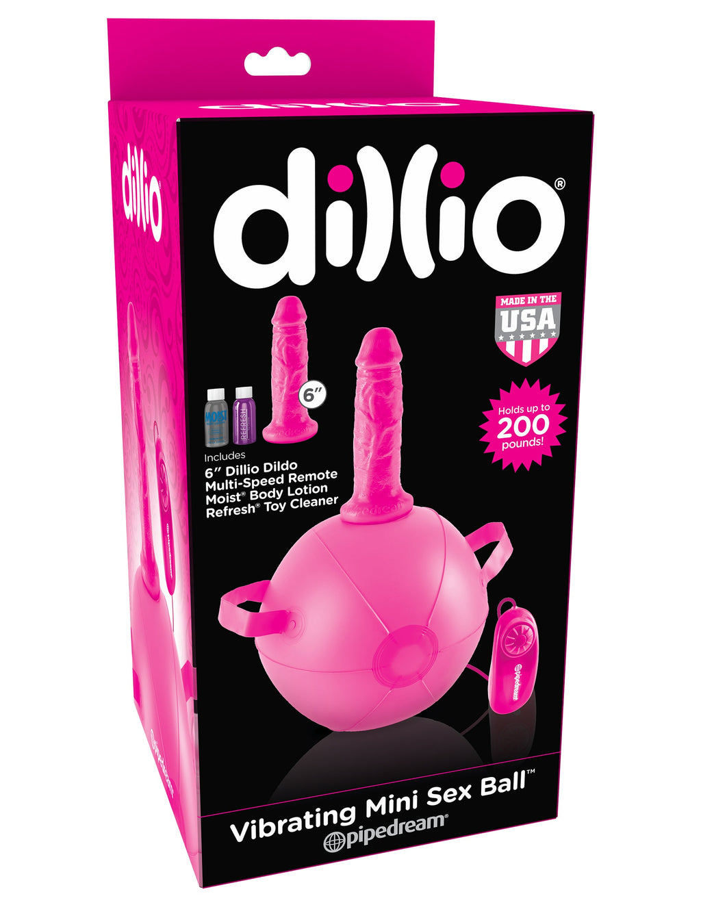 Dillio Vibrating Mini Sex Ball - INTIMATE