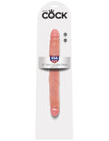 King Cock 12" Slim Double Dildo