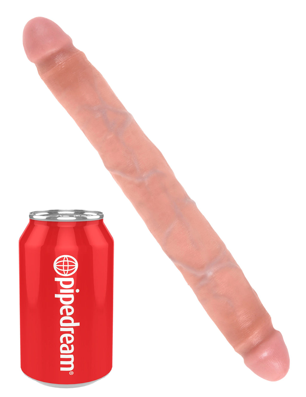 King Cock 12" Slim Double Dildo