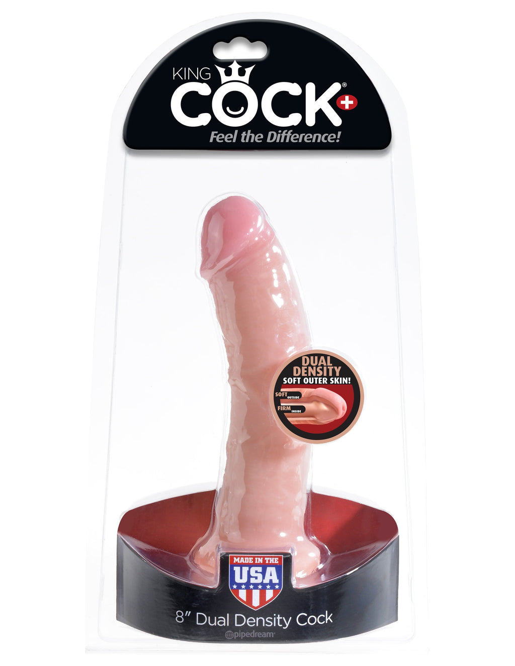 King Cock 8" Dual Density Cock