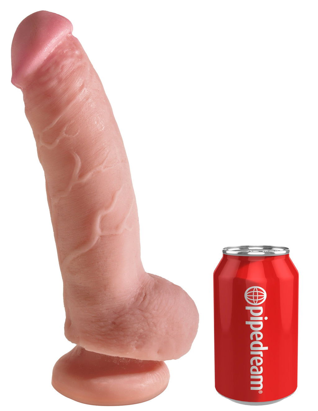 King Cock 9" Dual Density Cock with Balls