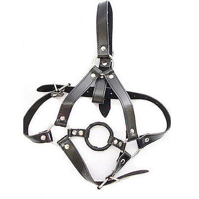 Head Harness Ring Gag - INTIMATE
